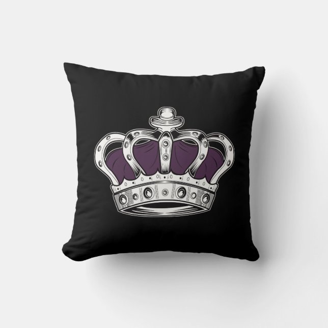 Crown - Purple Cushion (Front)