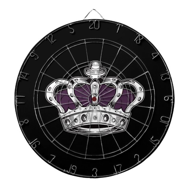 Crown - Purple Dartboard (Front)