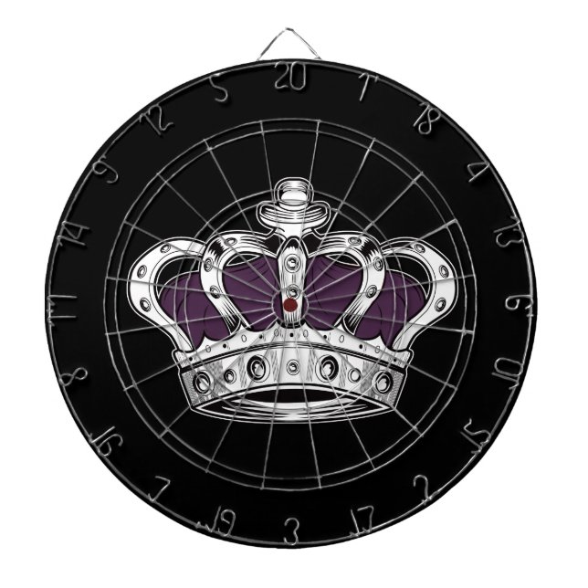 Crown - Purple Dartboard (Front)