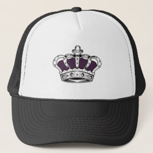 Crown - Purple Trucker Hat