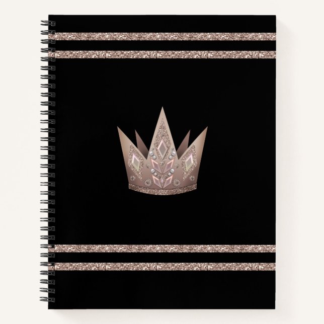 Crown, Queen Notebook (Front)