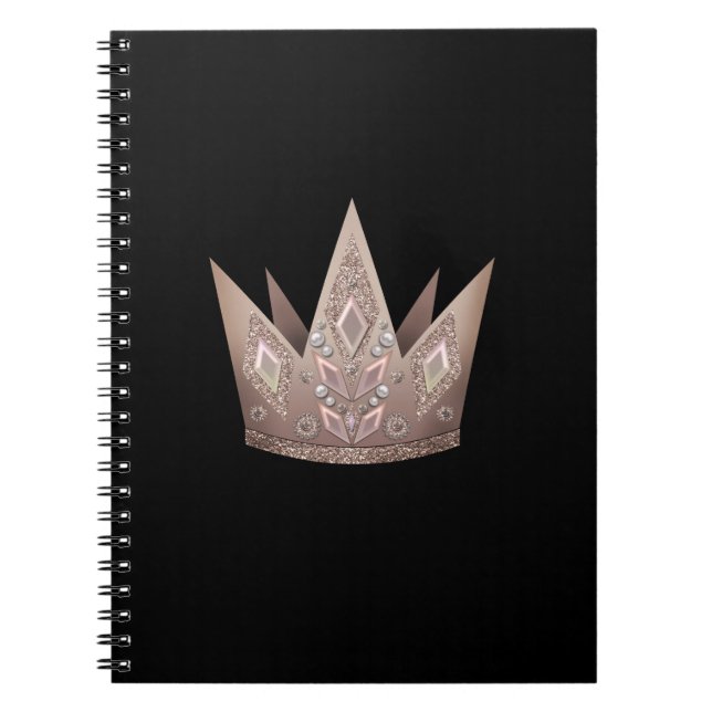 Crown, Queen Notebook (Front)