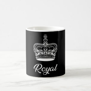Crown Queen Princess Gold Royal Funny Gift Idea Coffee Mug