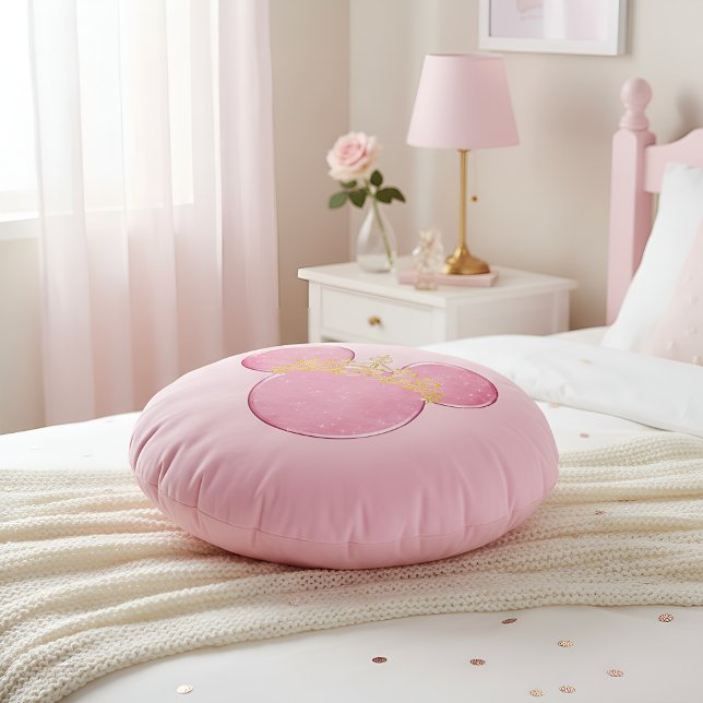 Crown Round Pillow (Creator Uploaded)