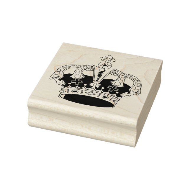 Crown Rubber Stamp (Stamp)