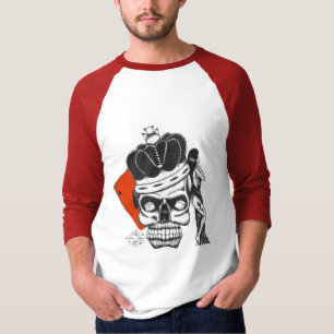 Crown SKull Spades Shorty T-Shirt