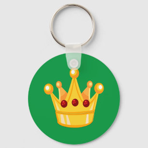 Crown Square Keychain