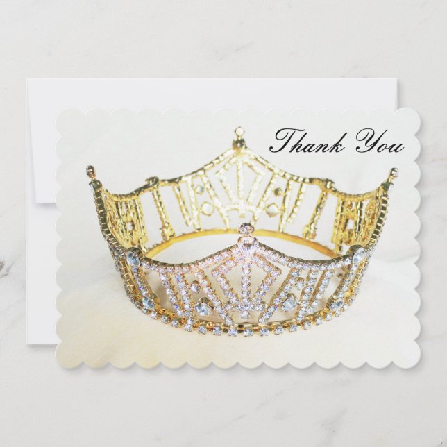 Crown Thank You Card (Front)