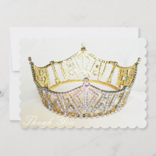 Crown Thank You Card