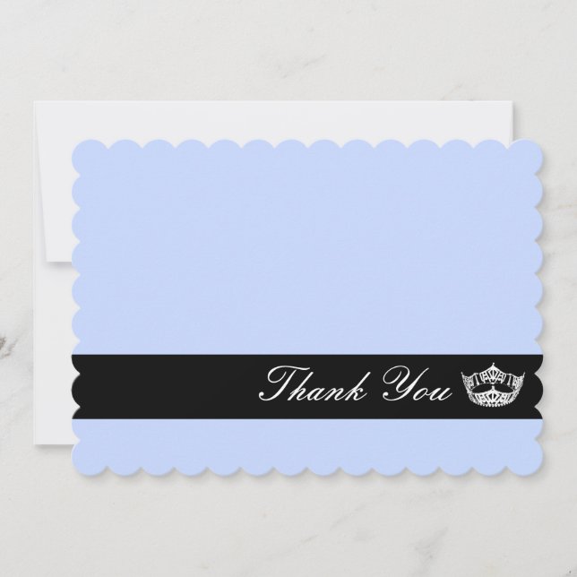 Crown Thank You Note Card (Front)