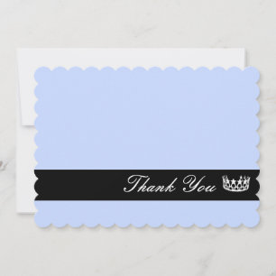 Crown Thank You Note Card