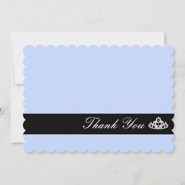 Crown Thank You Note Card (Front)