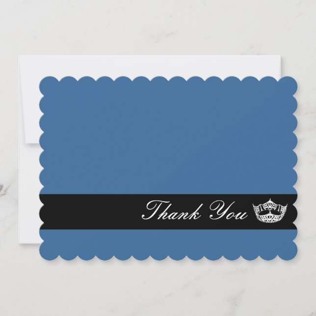 Crown Thank You Note Card (Front)