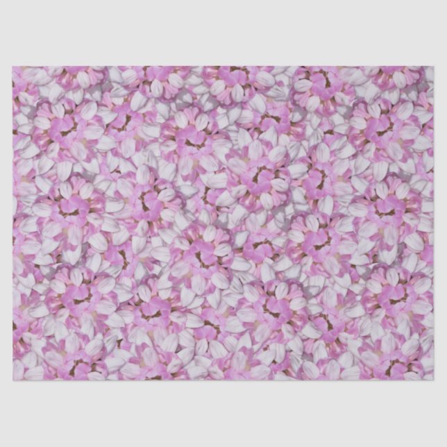 Crown Vetch Seamless Pattern Tissue Paper (Front)