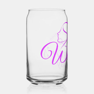 Crown women on Women's Day Can Glass