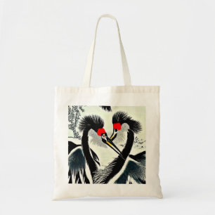 Crowned Cranes Tote Bag