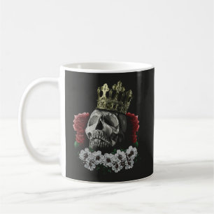 Crowned Decay - Gothic Streetwear Design Coffee Mug
