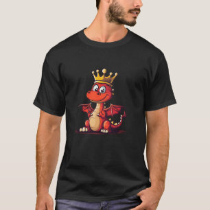 Crowned Dragon for an Enchanting Touch T-Shirt