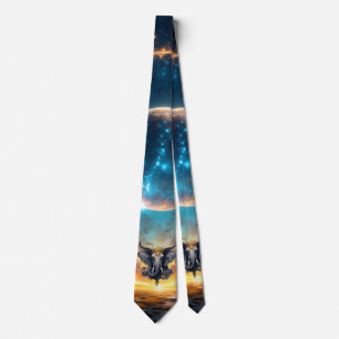 Crowned Guardian of the Celestial Gate the elefant Tie