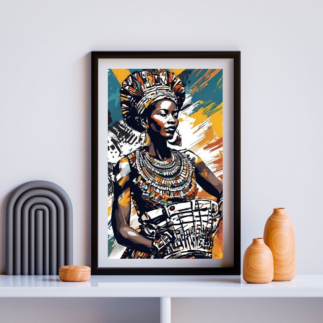 Crowned in Rhythm and Fire Poster (Creator Uploaded)