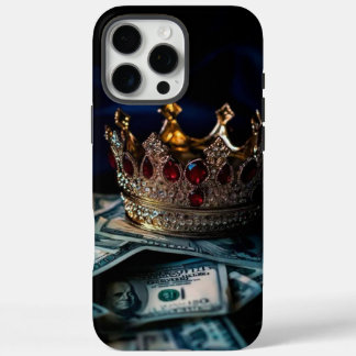 Crowned in Wealth iPhone 16 Pro Max Case