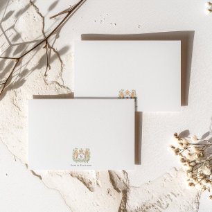 Crowned Monogram Personalized Gentleman’s Card