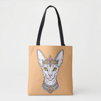 Crowned ones - Devon Rex Tote Bag