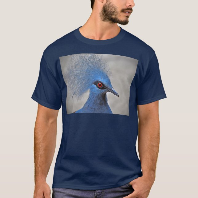 Crowned Pigeon 2 T-Shirt (Front)