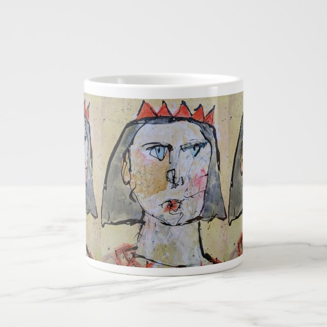 Crowned With Love Jumbo Mug  (Front)