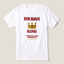 CROWNING OF AN URBAN KING MEN'S WHITE & RED