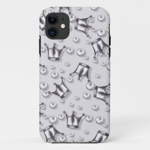 Crowns and pearls iPhone 11 case