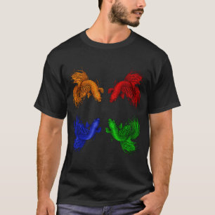 Crowntail Bettas T-Shirt