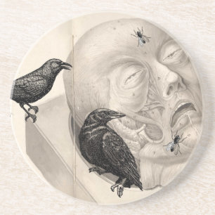 Crows and corpse coaster