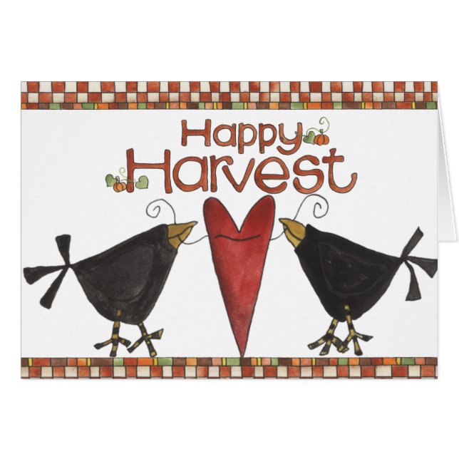 Crows and Heart (Front Horizontal)