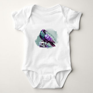 Crows Before Bros Baby Bodysuit