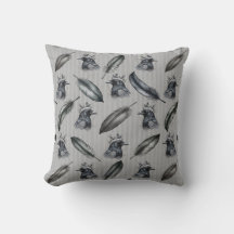 Crows Crows Raben feathers pillows Living