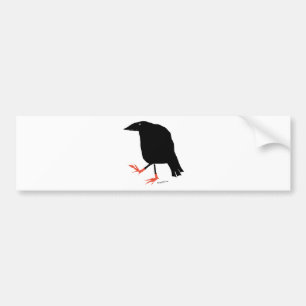 Crow's Feet Bumper Sticker