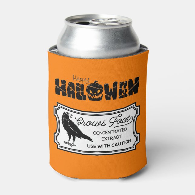 Crows Foot Concentrated Extract Can Cooler (Can Front)