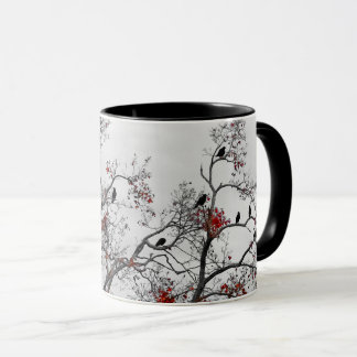 Crows In Autumn Mug