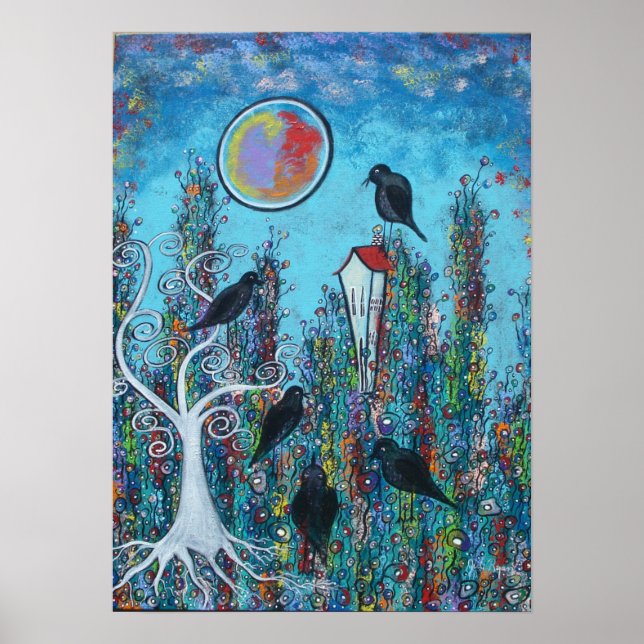 Crows In Waiting Poster (Front)