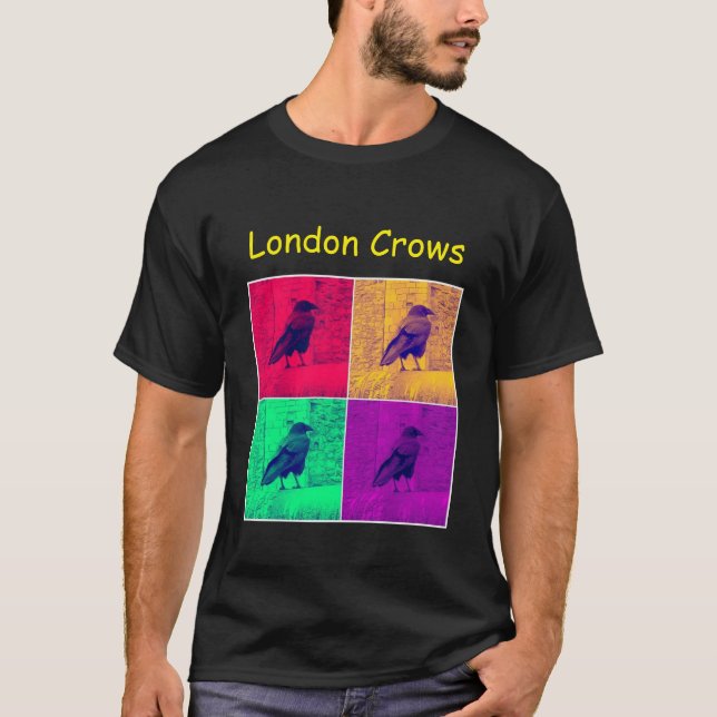 Crows of the tower of London T-Shirt (Front)