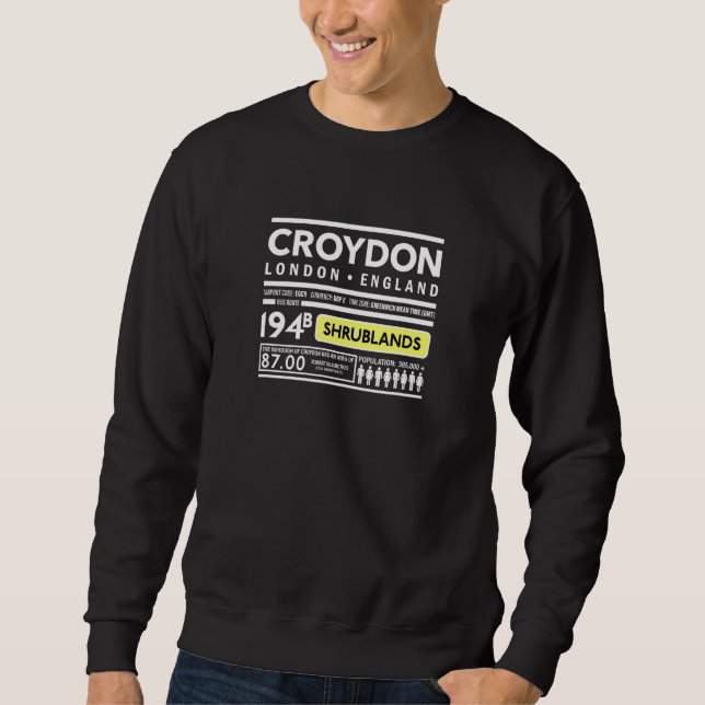 Croydon Facts Sweatshirt (Front)