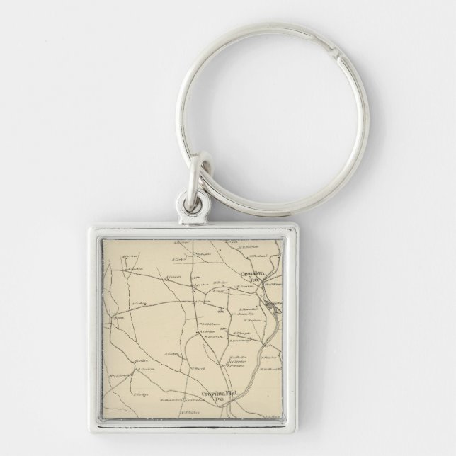 Croydon, Sullivan Co Key Ring (Front)