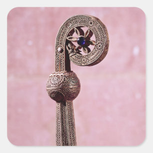 Crozier of St. Robert, c.1100 Square Sticker