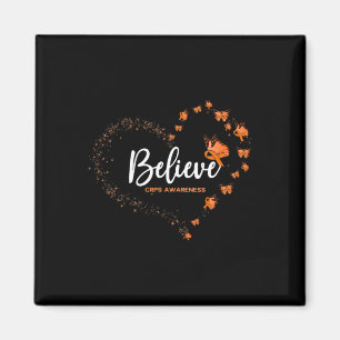 Crps Awareness Butterfly Believe Magnet