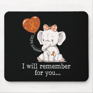 Crps Awareness Elephant Mouse Pad