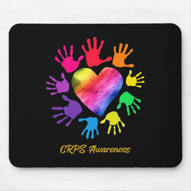 Crps Awareness Hands Crps Gift  Mouse Pad (Front)