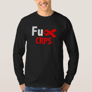 Crps Awareness Leg Pain Related Family Member Ribb T-Shirt