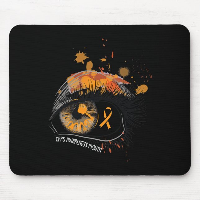 CRPS Awareness Month Complex Regional Pain Syndrom Mouse Pad (Front)