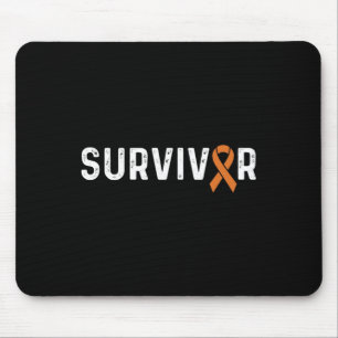 Crps Awareness Orange Ribbon Survivor  Mouse Pad